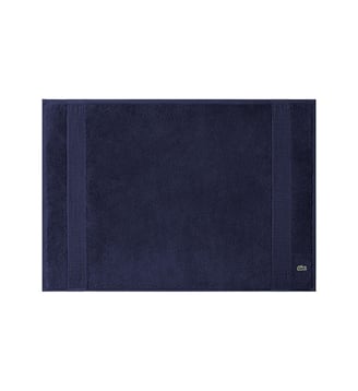 Tapis de bain  en coton - Lacoste Home - Marine