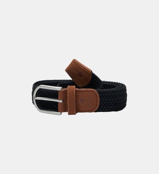 Ceinture tressée BELT - Faguo - Noir