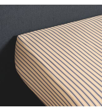 Drap Housse 4 Continents - Anne de Solène - Beige