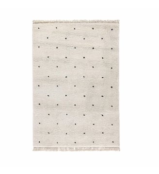 Tapis style berbère petits motifs pois Ava La Redoute Interieurs