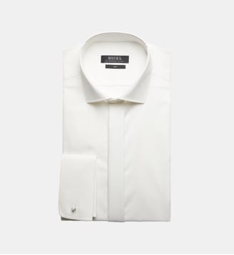 Chemise slim Aurelius - Digel - Ivoire