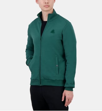 Sweat zippé Ton sur ton - Le Coq Sportif - Vert