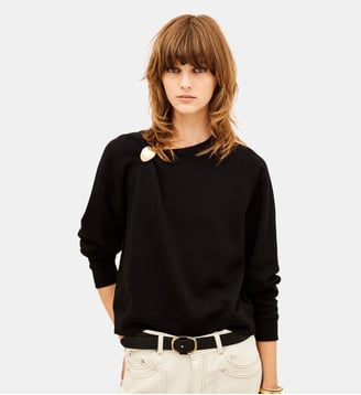 Sweatshirt Della - Ba&sh - Noir