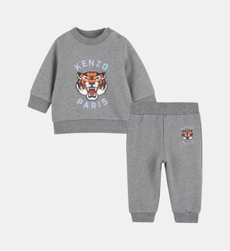 Ensemble textile - Kenzo Kids - Gris chine