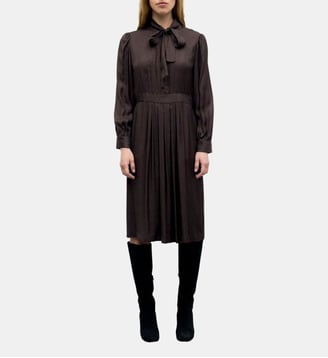 Robe cintrée en jacquard - CLEME - Gerard Darel - Cinnamon