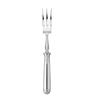 Fourchette à découper en métal argenté - MALMAISON - Christofle - Argent