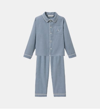 Pyjama vichy - Cyrillus - Carreaux bleu