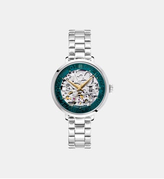 Montre automatique Automatic Argenté, Vert 141K671 - Pierre Lannier - Argenté