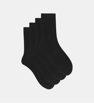 Lot de 2 paires de Chaussettes Thermo - Dim - Noir