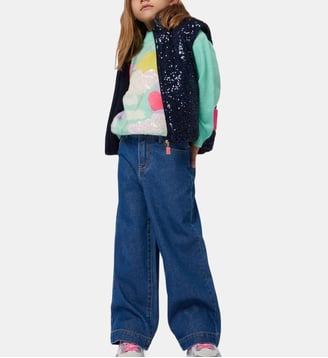 Pantalon en jean - Billieblush - Bleu
