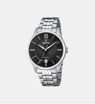 Montre Classics Noir F20425/3 - Festina - Argenté