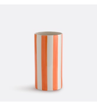 Vase en céramique à rayures, H25 cm La Redoute Interieurs