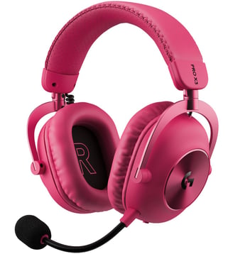 Casque gamer PRO X 3 LIGHTSPEED Magenta - Logitech - Rose
