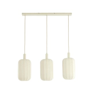 Suspension Tufia - Light & Living - Blanc