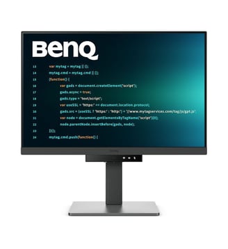 Ecran RD240Q 24" IPS DQHD HDR USB-C 90W - Benq - Noir