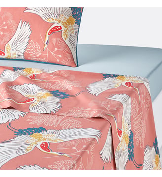 Drap plat en percale de coton La Redoute Interieurs