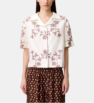 Chemise fleurs - Claudie Pierlot - Print clair