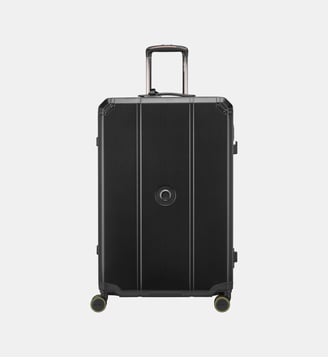Valise Rigide 4 Doubles Roues 76 cm - Delsey Paris - Noir