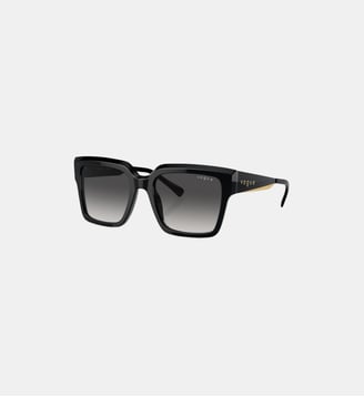 Lunettes de soleil Carré VO5553S - Vogue - Noir et gris