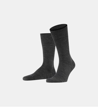 Chaussettes Sensitive Berlin Laine Vierge - Falke - Ardoise