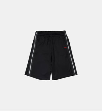 Shorts en molleton avec logo - Diesel Kids - Noir