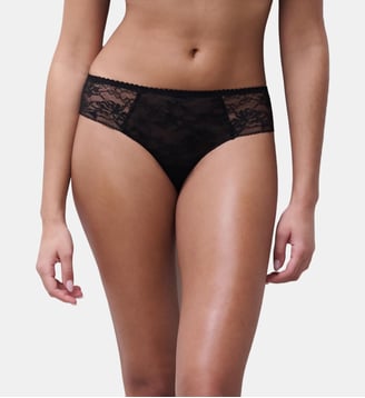 Shorty dégagé - Chantelle Pulp - Noir