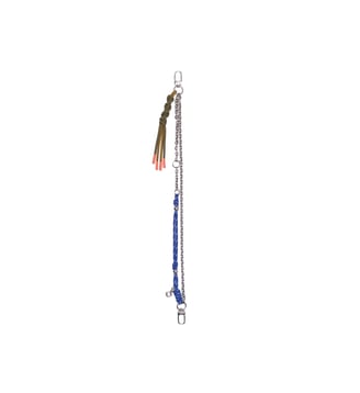 Charms de sac mix chaine et cordon - Maje - Multicolore