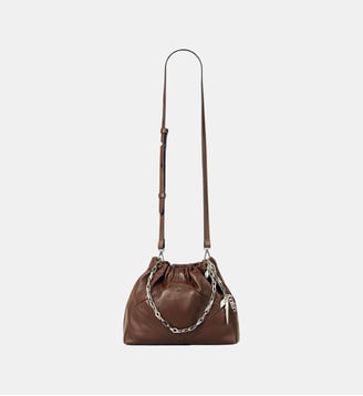 Sac S Nappa Mini June Tote - Ba&sh - Chocolat