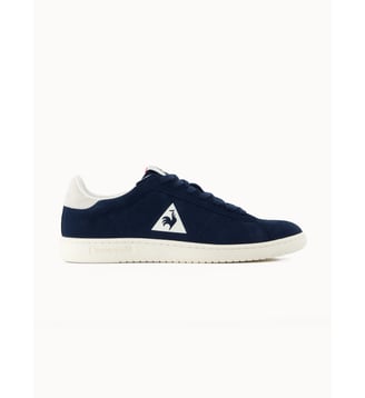 Sneakers en suede Prestance - Le Coq Sportif - Dress blue et marshmallow