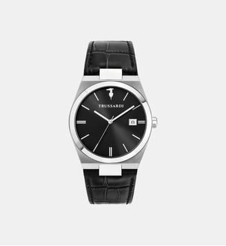 Montre T-MILANO - Trussardi - Noir brillant