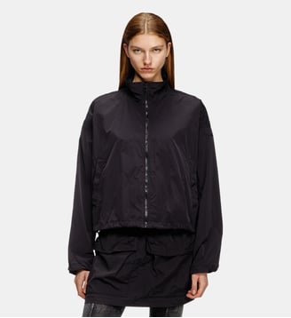 Coupe-vent en nylon compact - Diesel - Noir