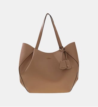 Sac fourre-cabas Amorette pochette intérieure - Guess - Beige