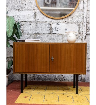 Petite enfilade scandinave Margaret N°789 - Produit chiné - Debongout - Bois foncé