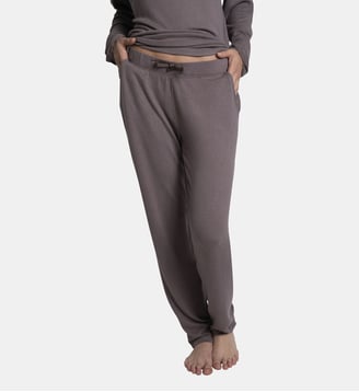 Pantalon fluide coupe droite GUIMAUVE - Passionata - Gris
