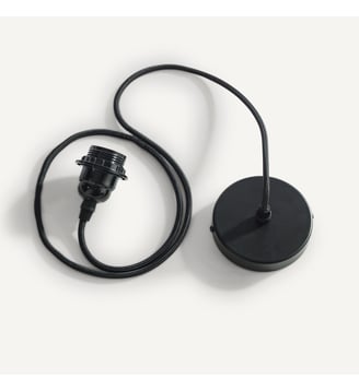 Câble électrique pour suspension - AM.PM - Noir
