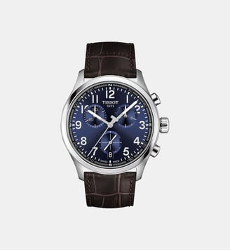 Montre Chrono l Bleu foncé T1164171604200 - Tissot - Argenté