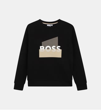 Sweat en molleton - BOSS Kidswear - Black