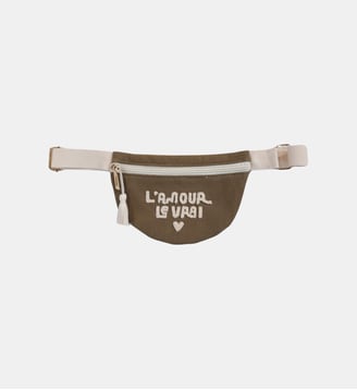 Sac banane enfant L'amour le vrai - Zakuw - Marron