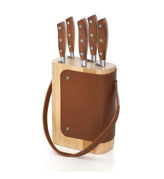 Bloc 5 pièces - Sabatier Trompette - Bois