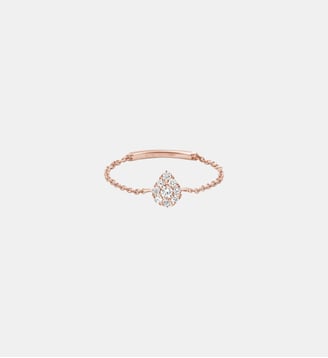 Bague Chaîne Poire Magic Touch - Djula - Or rose