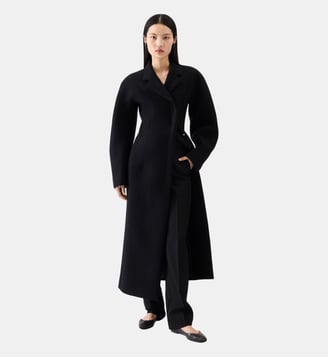 Le Manteau Curvo - Jacquemus - Black