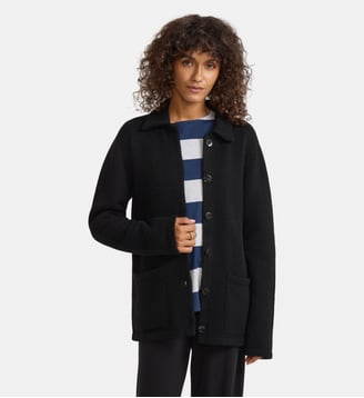 veste cintrée - Agnès b. - Noir