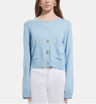 Gilet Gwendoline - Zapa - Bleu ciel