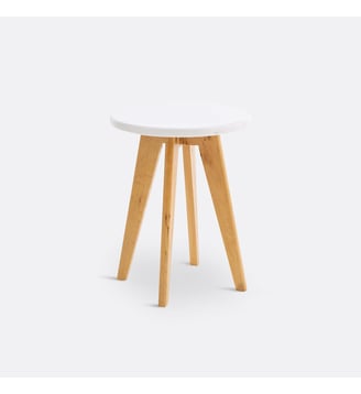 Tabouret Sabil - La Redoute Interieurs - Blanc