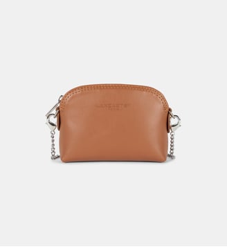 Porte-monnaie Paris PM en cuir - Lancaster - Marron