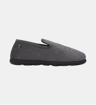 Chaussons Charentaises ultra confortables et chauds, technologie everywear - Isotoner - Gris chine