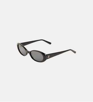 lunettes de soleil Mimi ovale - Agnès b. - Noir