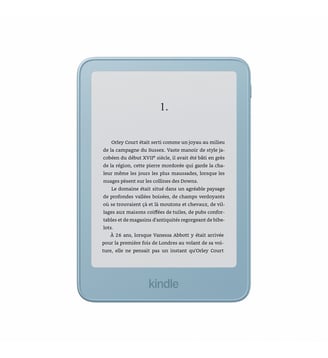Liseuse eBook Kindle 32 Go 2026 Bleu - Amazon - Bleu