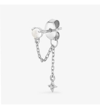 Puce Intuition Pierre de Lune - Nebuleuse Bijoux - Argent