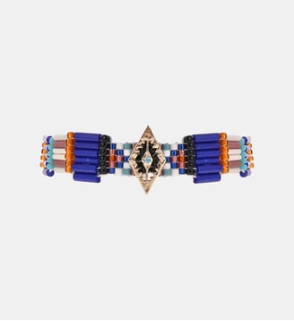 Bracelet de perles réglable KAIA - Hipanema - Indigo